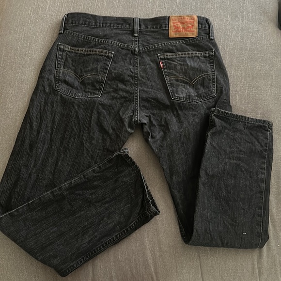 Mens grey denim Levi’s 514 - Picture 4 of 6